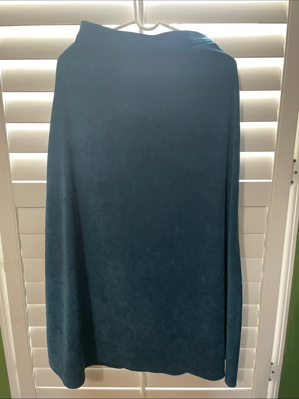 Women's Maxi Skirt in Deep Teal